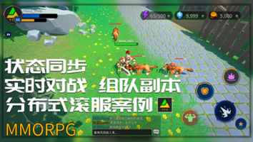 MMO状态同步《王者世界》实战案例班